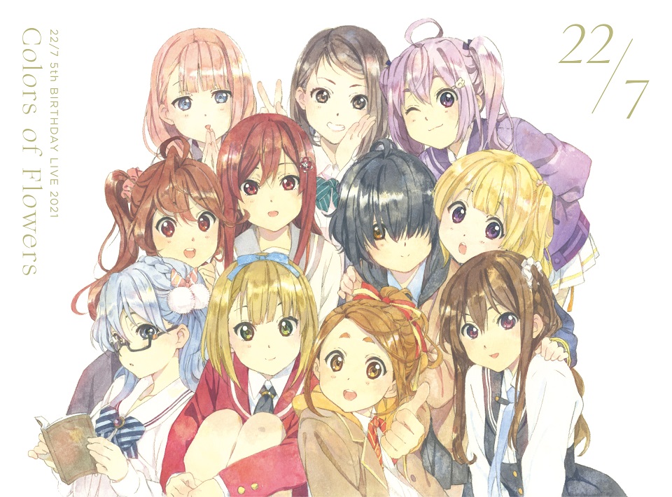 ナナニジ、結成5周年を記念した、初のキャラクター単独ライブを
